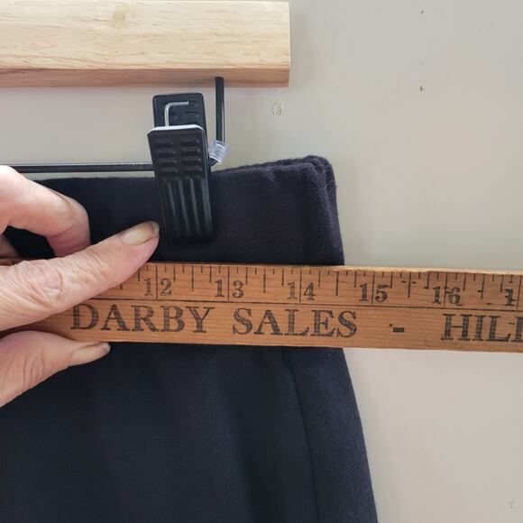 Free People Women Skirt Sz Small Petite Knit Dark Gray Mini A Line - Picture 2 of 5